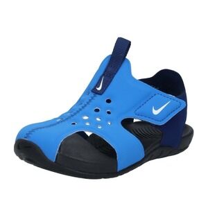 Nike Sunray Protect 2 Toddler 10c Blue/Black Water/Beach Shoes Sandals NEW w/BOX